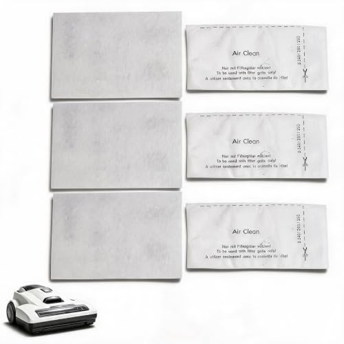 Staubsauger Filter, Motorschutz Filter, 6 Stück Set für Miele Sf-SAC 20/30