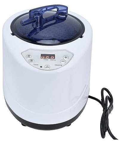 Générateur de hammam Vapeur de salle de Sauna domestique 1000W, Machine de Pot de vapeur de Sauna, Machine de Fumigation de générateur de vapeur de Sauna Portable pour sauna, bain, douche à la maison.