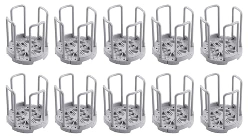 Pesfehhy Rejilla Retráctil para Platos de Escritorio, Rejilla para Guardar Platos, Rejilla para Escurrir Vasos, Rejilla para Cocina, Color Gris