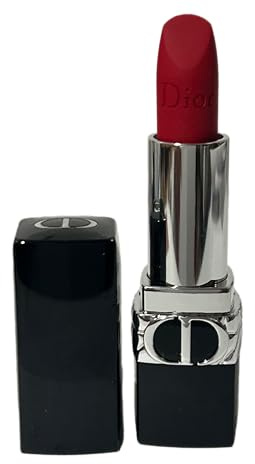 Dior Rouge Lipstick Color # 999 MATTE (FULL SIZE) 0.12 OZ / 3.5 G (NEW NO BOX/NEVER USED/NO BOX AS SHOWN)