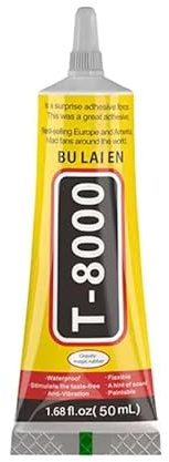 Colle puissante multifonctionnelle t8000 – adhésif à séchage rapide haute résistance, formule anti - casse à faible odeur