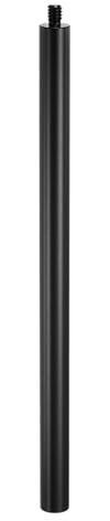 PATIKIL Asta Di Estensione In Metallo 8.2 Lega Di Alluminio Leggero Nero | Filettatura Femmina-Maschio 1/4-20, 0.47, Accessorio Stabilizzatore Tubo Di Estensione