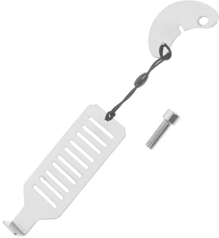 Cabilock Verrou de Porte Portable en Acier Inoxydable Argenté pour Protection Facile des Portes D'appartements et Chambres Privées, pour Femmes Vivant Seules