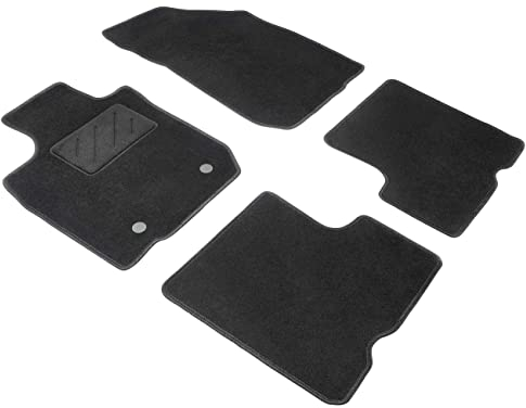 WALSER Comfort Auto Teppiche für Dacia Logan MCV 02/2007-Heute, 5-Sitzer, 100% passgenaue Auto Fußmatten Made in Europe, Fußmatte Auto, Autoteppich Auto, Fussmatten Auto