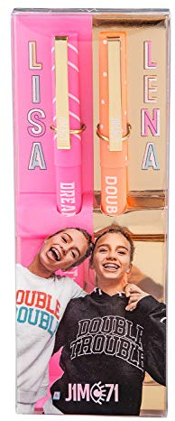 Depesche 10338 Kugelschreiber Set, Lisa und Lena J1MO71, 2 Stück im Etui