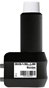 GigaBlue Ultra Rocket Twin 0.1dB pour 2 participants Connexion directe Dual Full HD TV 3D 4K + Protection Contre Les intempéries