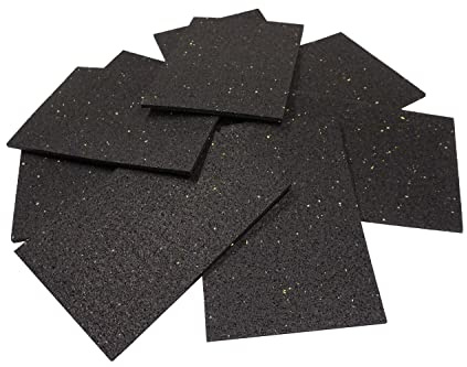 Antirutschmatte 30x20 cm 8 mm, 10 STK. – Ladungssicherung & Transportmatte für LKW, Anhänger & Auto – Gummigranulat – Regupol Cargo Mat 7210 – WiCo®