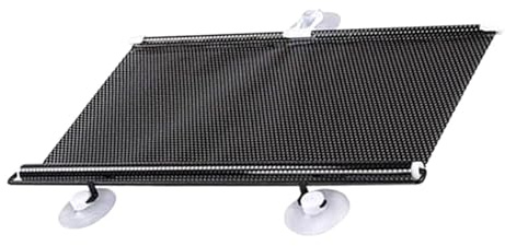 Auto Sonnenblende Frontscheibe Einziehbar Auto-Sonnenschutz Rollo Mit Saugnapf Für Seiten- Heckscheibe,4 Größen, Autofenster Sonnenschutz Kinder Rollo Mit UV Schutz&Effiziente Wärmeisolierung