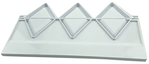 Nicfaky Dumplings Maker 3 Triangle Mould for Pierogies Press Samosa Ravioli Dumpling Pie Empanada Meatball Maker
