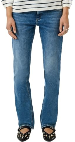 QS Jeans Catie/Slim Fit/Mid Rise/Straight Leg