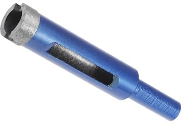 CoCud Diamond Core Drill Bit, 14mm Dia Round Shank, Tiles Stones Marble Concrete Dry/Wet Hole Saws Blue - (Applications: for M10 Angle Grinder), 1-Piece