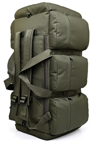 SMTCM 90L Wanderrucksack Große Kapazität Outdoor Military Rucksack Tarnfarbe Trekkingrucksack Notfallrucksack Wasserdicht Jagdrucksack Kampfrucksack Reisen Bergsteigen Camping Hiking Backpack Daypack