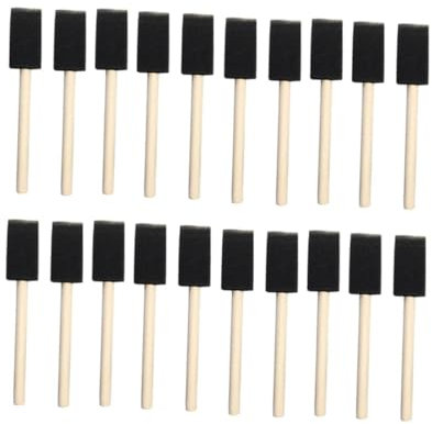 OFFIGAM 60 Stücke 1 Schwamm Pinselfarbe nasse Palette Deckel Schaum zum Malen Schwammstumpf Färbung acrylharz acrylklötzchen Werkzeug Schwammpinsel für Hölzern