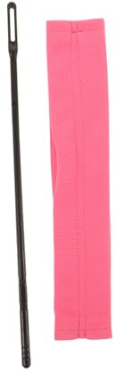 Flötenreinigungstuch Rosa, 1 Stück mit Prüfstab für Pflege | Faser und Abs, für Verschiedene Flötenarten Geeignet, Großflächige Reinigung, Langlebige Ausführung
