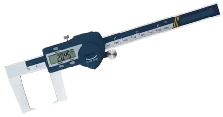 Digitaler Außennut-Messschieber 0-150/200/300 mm, mit abgeflachten Spitzen(0-200mm)
