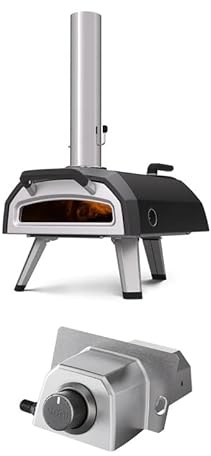 Ooni Karu 2 Pizza Oven and Gas Burner Bundle - Includes Ooni Karu 2 Gas Attachment