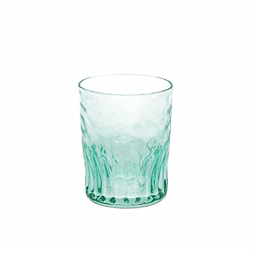TOGNANA Lot de 6 verres à eau Serena Vert 320 ml