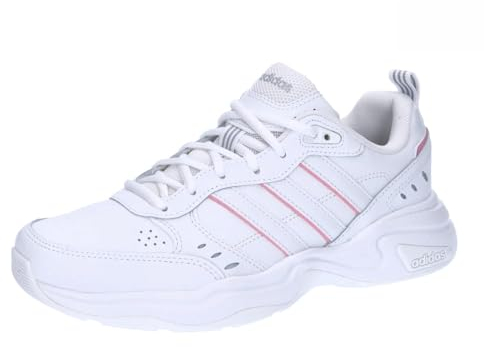 adidas Damen Strutter Shoes Gymnastik-und Trainingsschuhe, Cloud White/Cloud White/Bliss pink, 36 EU