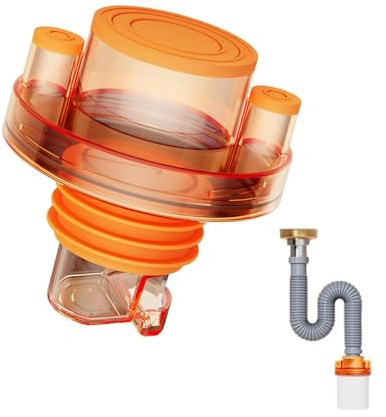 Tappo di chiusura per scarico del lavandino, guarnizione in silicone inodore, per scarico della lavatrice, scarico della cucina, scarico della vasca da bagno, scarico del bacino,