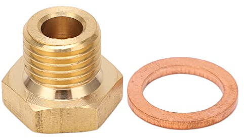 Universal-Temperaturmesser-Sender-Adapter, 1/8 Zoll Druck-Temperaturmesser-Sender-Adapter NPT auf M14x1,5-Stecker, Universell für Auto