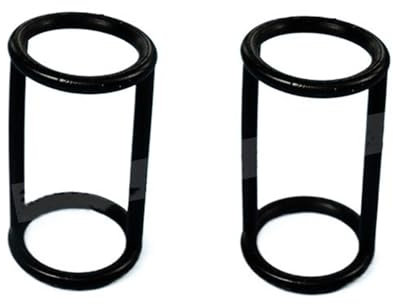 Lot de 2 bagues d'étanchéité en forme de H for machine à crème glacée, accessoires for tige de valve de machine à crème glacée, petite bague en H, pièce de rechange for machines à crème glacée molle