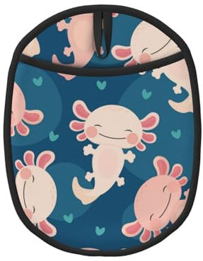 Axolotl Kawaii, Maniques, maniques résistantes à la Chaleur, maniques de Cuisine en Silicone antidérapantes