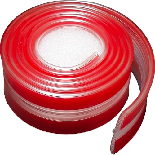 Anti Vibration Pad with Airbag Design, Shock Absorbing Washing Maching and Dryer Pads, Top/Side Protector Silicon Edge Protection Tape, 2 meters