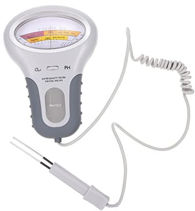 Happyyami Comprobador Calidad Agua Piscina Medidor Ph Agua Accesorio Detección Calidad