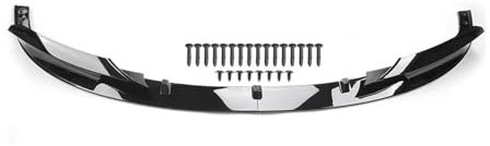 Frontstoßstange Spoiler Für B&MW 3er F30 F35 2012–2018 Stil Auto-Frontspoiler Auto-Frontstoßstange Lippensplitter Spoiler Diffusor Schutz Body-Kit(Glossy Black)