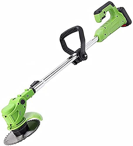 WQZzjm Tondeuse à Gazon Portable Domestique, Tondeuse à Gazon électrique sans Fil, Petite Tondeuse à Gazon 24 V