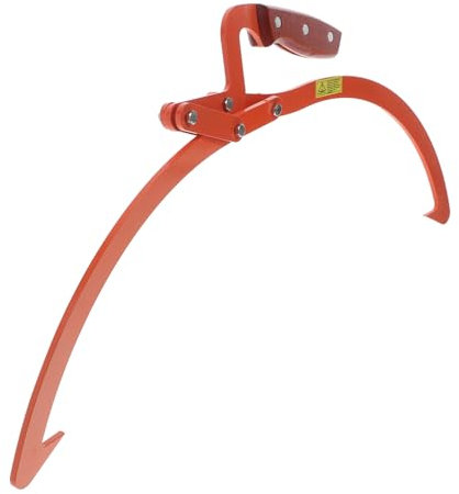 VILLCASE Herramientas Para Madera Tenazas Resistentes De Alta Resistencia Gancho De Arrastre De Troncos Para Fácil Elevación y Arrastre Jardín