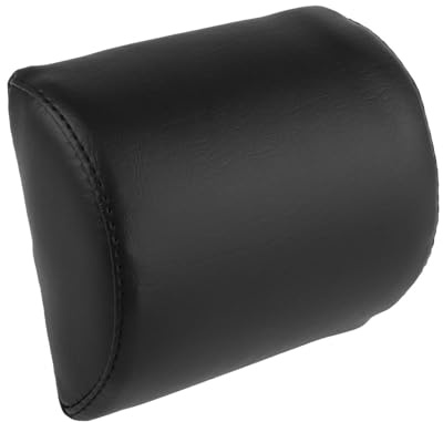 SZLIFE Cuscino per Pilates in Pelle PU E Spugna, 14 * 16 * 6 Cm Poggiatesta Versatile E Compatto Adatta alla Curva del Collo, Cuscini da Collo per Il Supporto di Testa E Collo, Semicircolare