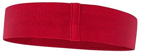 Toyvian Résistance Élastique Rouge XL Antidérapante pour Squats et Entraînement Indoor Accessoire Fitness pour Tension des Hanches et Musculation