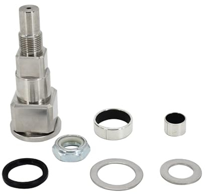 Kit dado boccola perno perno perno giunto cardanico braccio sterzo superiore alloggiamento giunto cardanico 98230A1 866718A01 compatibile con Mercruiser Bravo I II III Alpha Gen 2