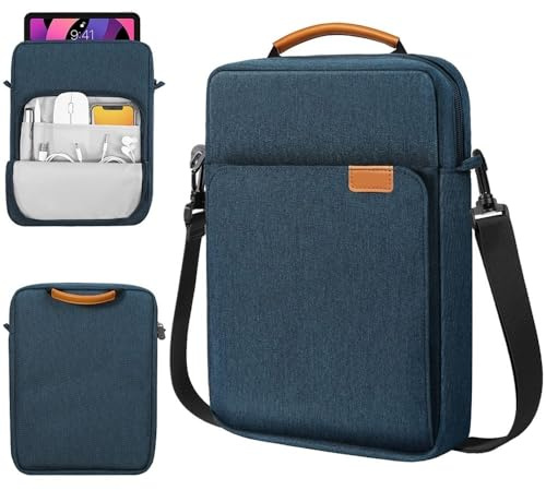 Funda portátil Adecuada for Lenovo Chromebook Duet Gen 9 2024 /Duet 11 (11M889) Funda for Tableta con Almohadilla de 10,95 Pulgadas(Dark Blue)