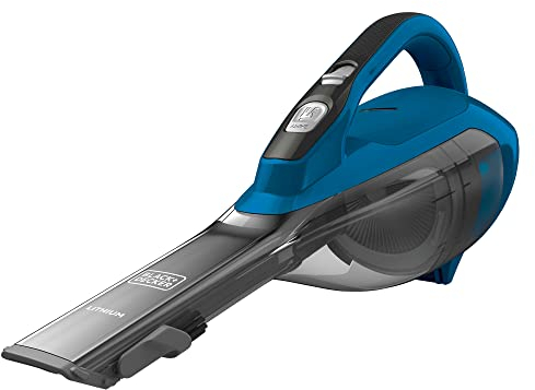 BLACK+DECKER HHVI315JO42 Dustbuster Cordless Lithium Hand Vacuum, Flexi Blue