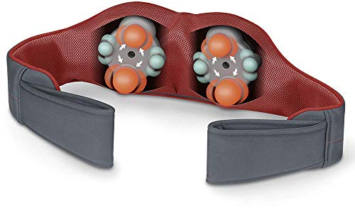 Beurer MG 151 Shiatsu-Massagegerät / Massage für Schultern, Nacken und Rücken / Nackenmassage mit Wärme / 8 3D Massageköpfe / 3 Intensitätsstufen / mit Richtungswechsel