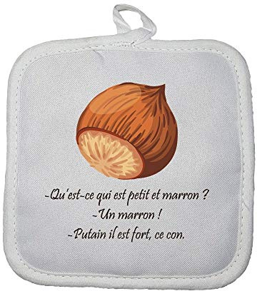 Manique Gant de Cuisine Kaamelott Petit Marron