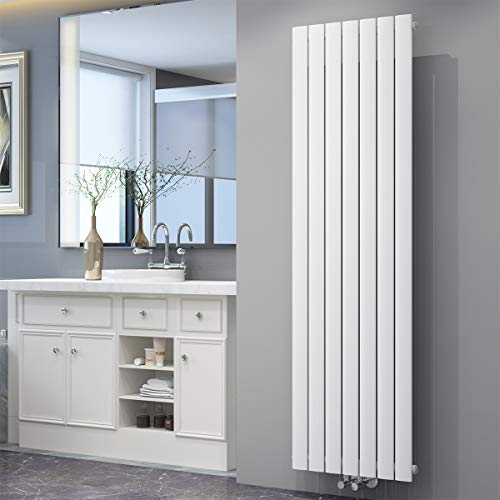 ELEGANT Radiador plano de diseño, 1800 x 539 mm, color blanco
