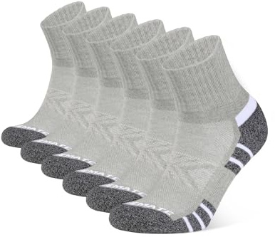 CLOSEMATE 6 Paia Calze Running Uomo in Spugna Corte