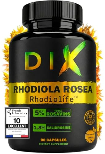 RHODIOLA ROSEA ✗ 2X Plus D'actif ✗ 5% Rosavine + 1,8% Salidroside ✗ Qualité Unique Rhodiolife® ✗ Performance ✗ Adaptogène ✗ Bien être Psychologique ✗ Anti-stress ✗