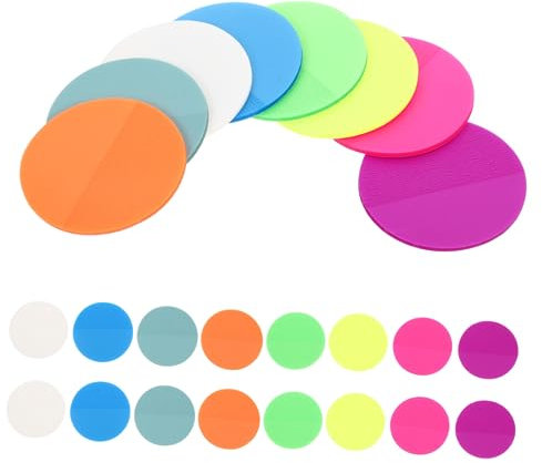 Mobestech 400blätter Notizblöcke Selbstklebend Rund Memo-etiketten Für Planer Büro Schule Notizblock Selbstklebend Rund Memo-etiketten Für Planer Büro Schule