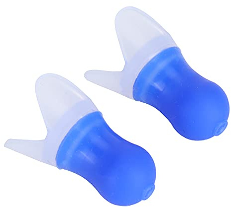 2 Stück Ohrstöpsel, Wasserdicht, Geräuschreduzierung, Silikon, Schützender Ohrstöpsel Zum Schwimmen, Fliegen, Kann Wiederholt Verwendet Werden. Die Ohrstöpsel Können Wiederholt