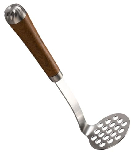 GANAZONO Mini Machacador De Aguacate Machacador De Patatas De Acero Inoxidable Triturador Manual Puré De Patatas Verduras Y Frutas Triturador De Frijoles Herramienta De Prensado De