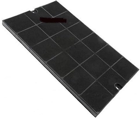 FIGEVIDA F 41 FILTRO AI CARBONI ATTIVI PER CAPPA FABER ARISTON PER ELECTROLUX WHIRLPOOL SMEG CM 45 X 27 CON 2 FORI DI FISSAGGIO NO ORIGINALE