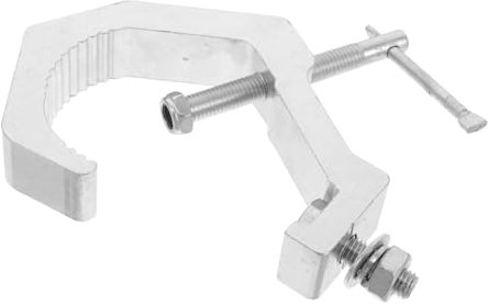 Kisangel Stage Light Hook Aluminum Truss Clamp for Heavy Duty Light Stand Truss Hook for Dj Spotlight Pole Clamp