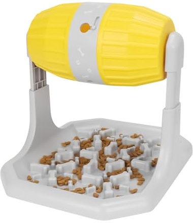 Gamelle à Manger Retardée Chien - Bol Puzzle Pour Alimentation Lente,Jeu De Nourriture De Gamelle Interactif Pour Intérieur Extérieur Et Voyage