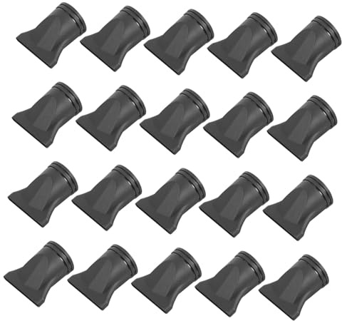 SMASOLO 20pezzi Accessori per Asciugacapelli in Bocchetta per Asciugacapelli Accessorio Concentratore per Styling di Capelli Ricci e Lisci di Ugello di Ricambio per Adatto per Uso