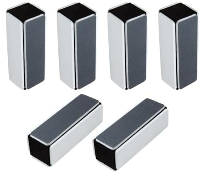 HAPINARY Bloques de Pulido de Uñas 10 Piezas de Plástico Cuatro Lados para Manicura y Eliminación de Esmalte, Ideales para Uso en Casa y Salón de Uñas para Uso en Casa y Salón de Uñas