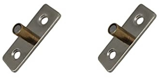 Bodenführung für Schiebetür Holzschiebetür Führungsrolle Gleitrolle Rolle Schiebetürbeschlag 50x18x16mm 2 Stück